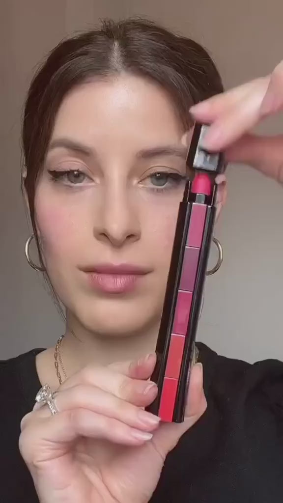 5-in-1 Lipstick Stack - (Red Tones)