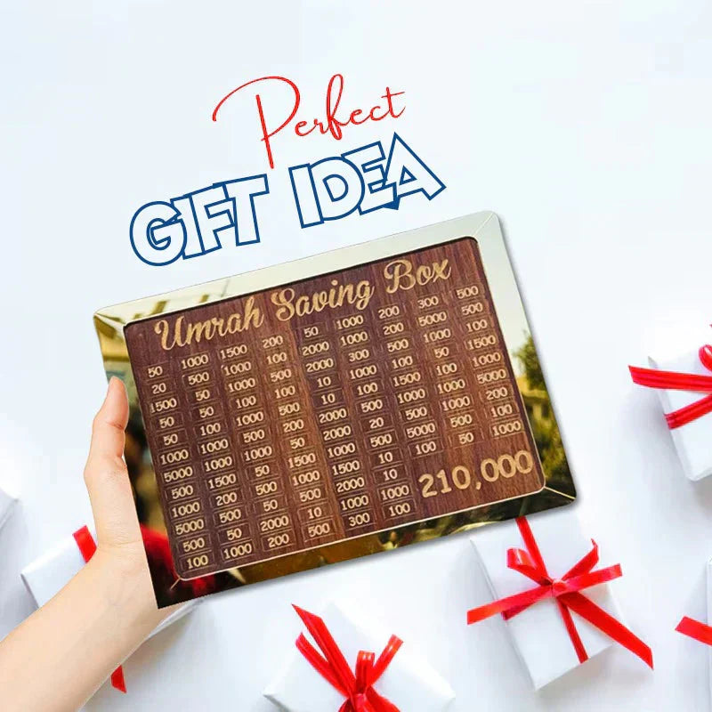 Umrah Saving Box "Journey to Makkah Starts Here