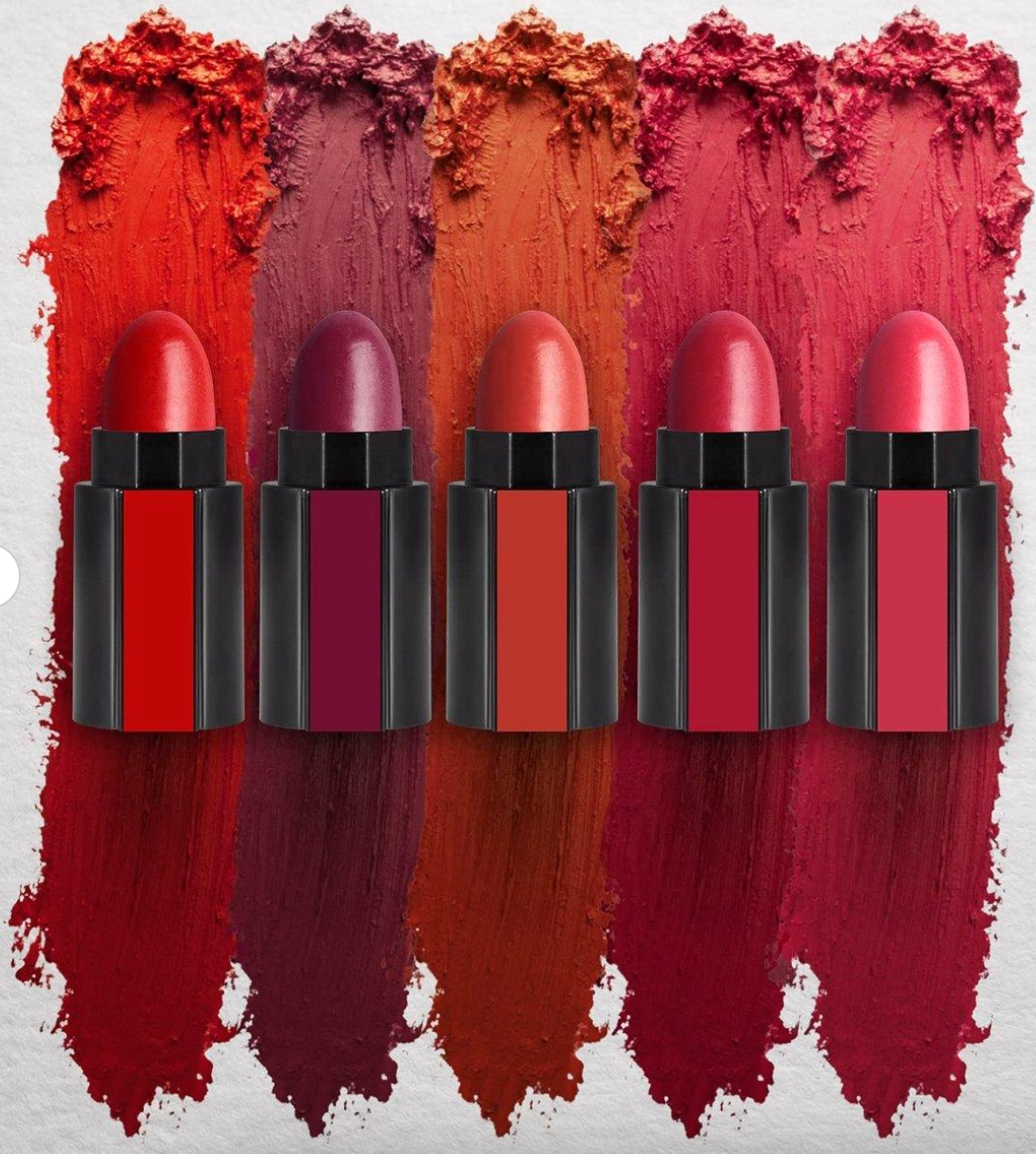 5-in-1 Lipstick Stack - (Red Tones)