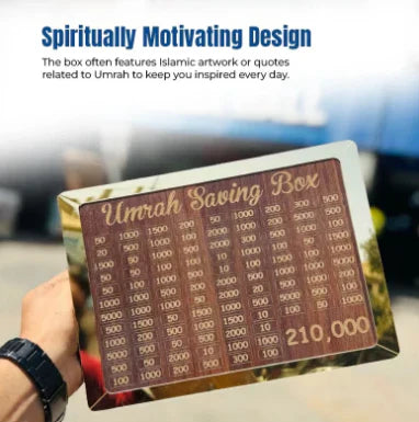 Umrah Saving Box "Journey to Makkah Starts Here